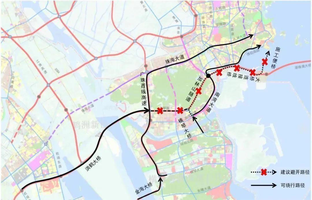 BOB半岛体育未来一周港珠澳大桥连接线限流分流(图1)